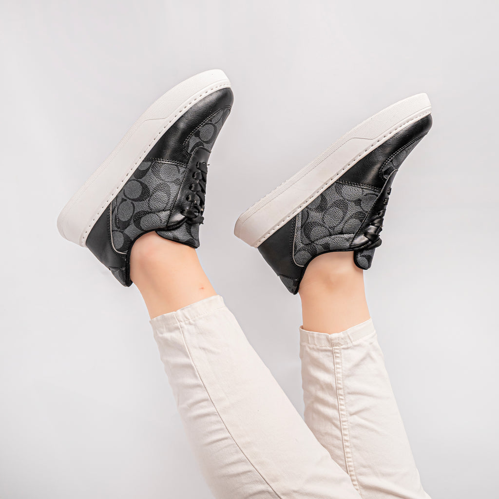 Women's Sneakers | Black- Model 595