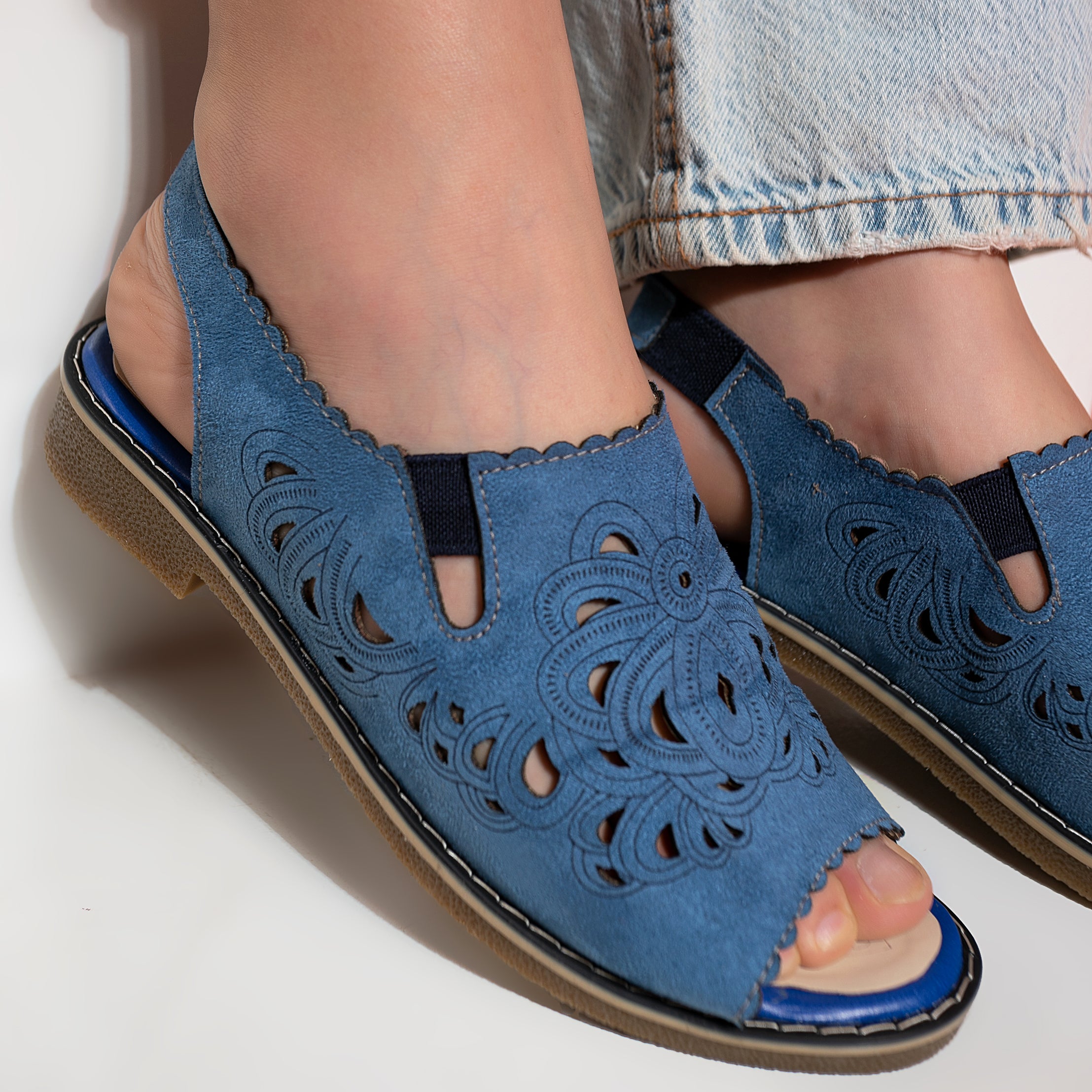 Classic Suede Espadrille (604)