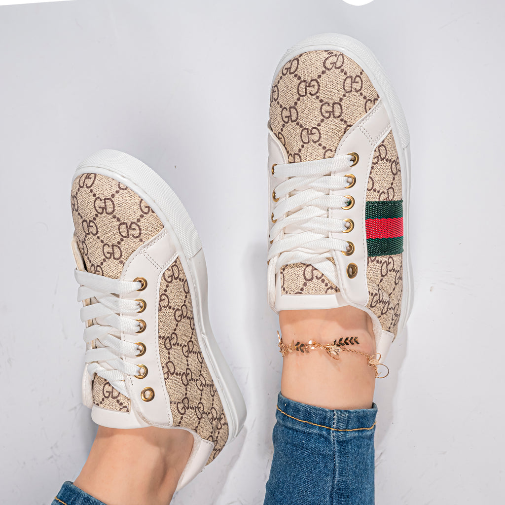 Women's Sneakers | beige- Model 605