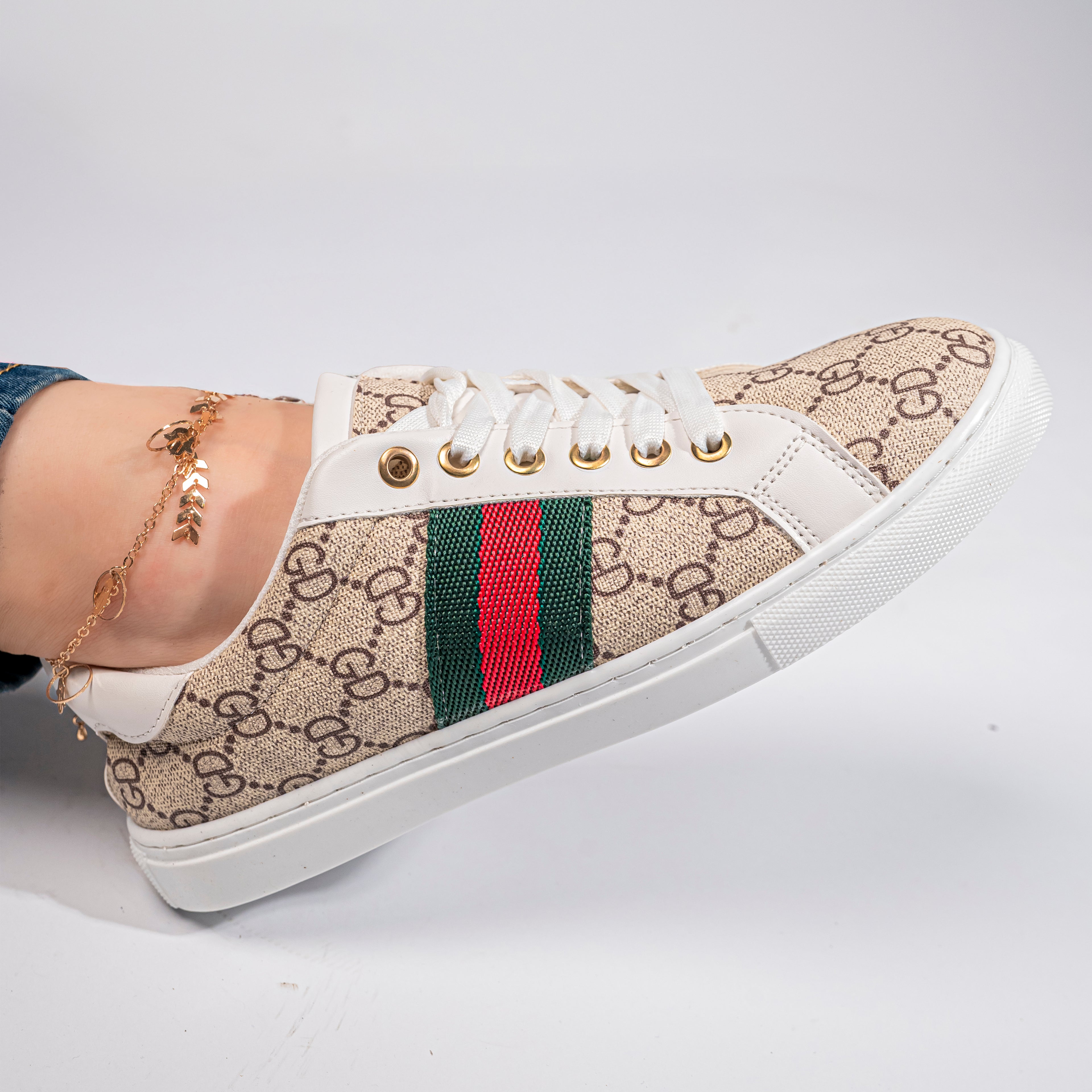 Women's Sneakers | beige- Model 605